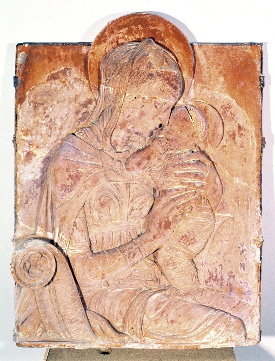 Bakire ve Çocuk (pişmiş toprak) by Donatello