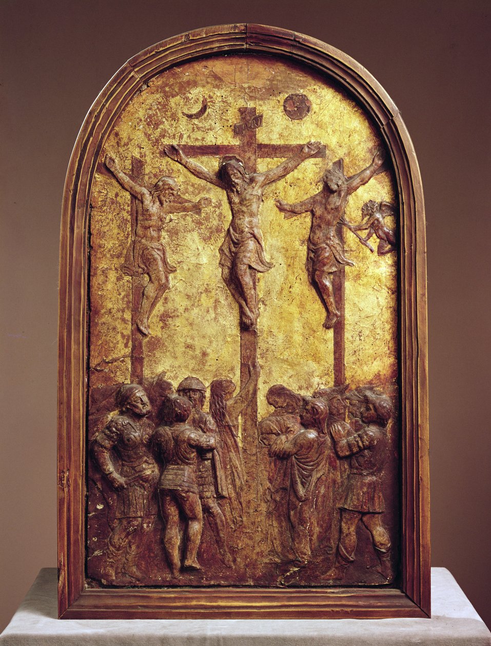 Çarmıha germe, 15. yüzyılın üçüncü çeyreği veya 19. yüzyıl kağıt hamuru by Donatello