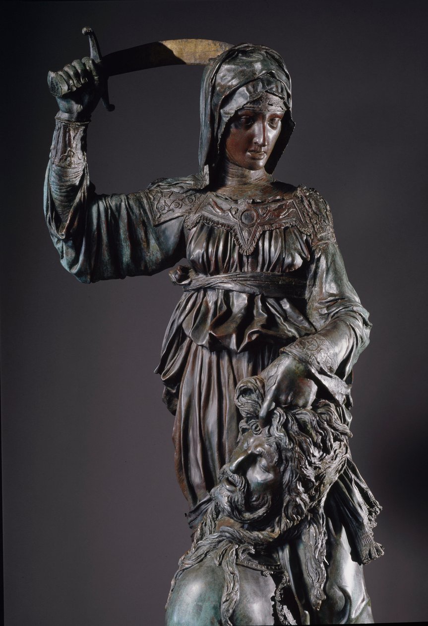 Judith ve Holofernes. bronz heykel by Donatello