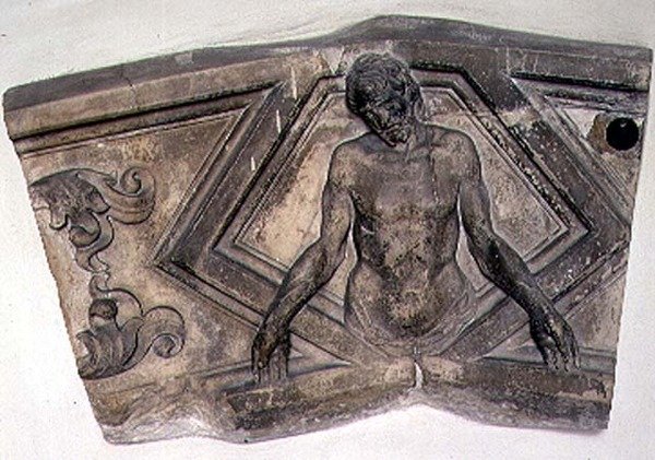 Ölü İsa (pişmiş toprak) by Donatello