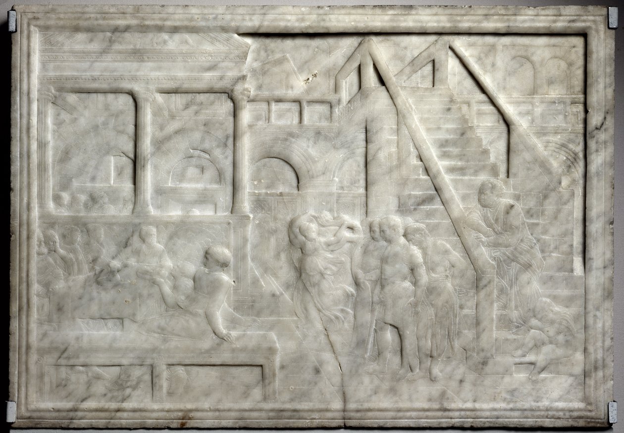 Hirodes Bayramı (mermer) by Donatello