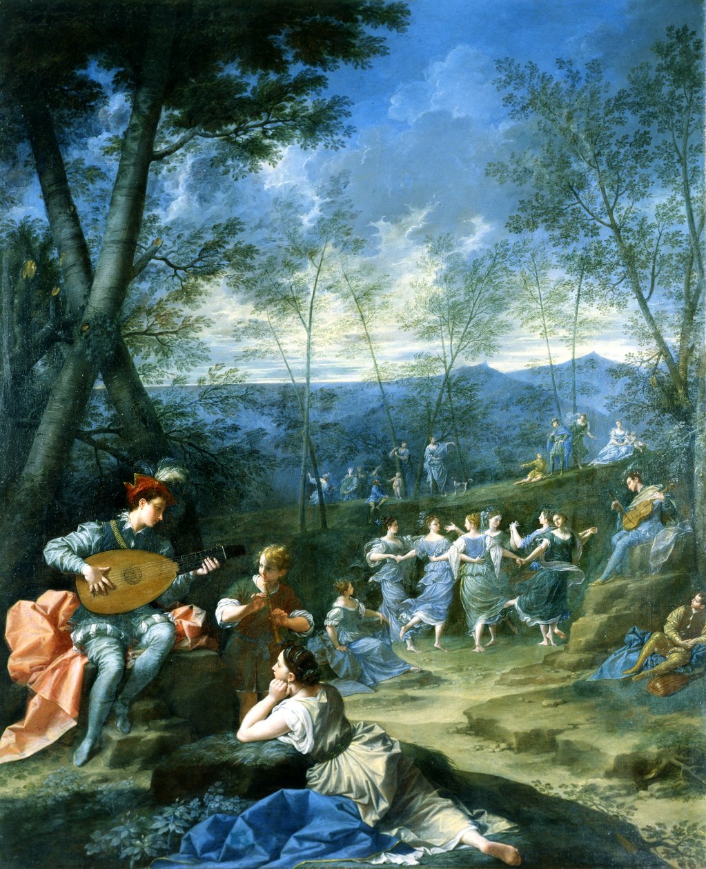 Perilerin Dansı, c.1725 (tuval üzerine yağlı boya) by Donato Creti
