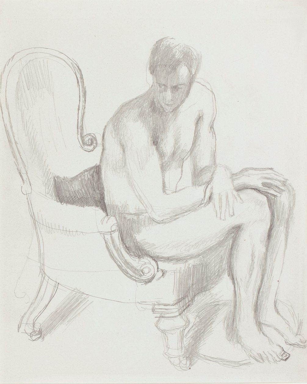 Ralph Keklik, 1921 by Dora Carrington