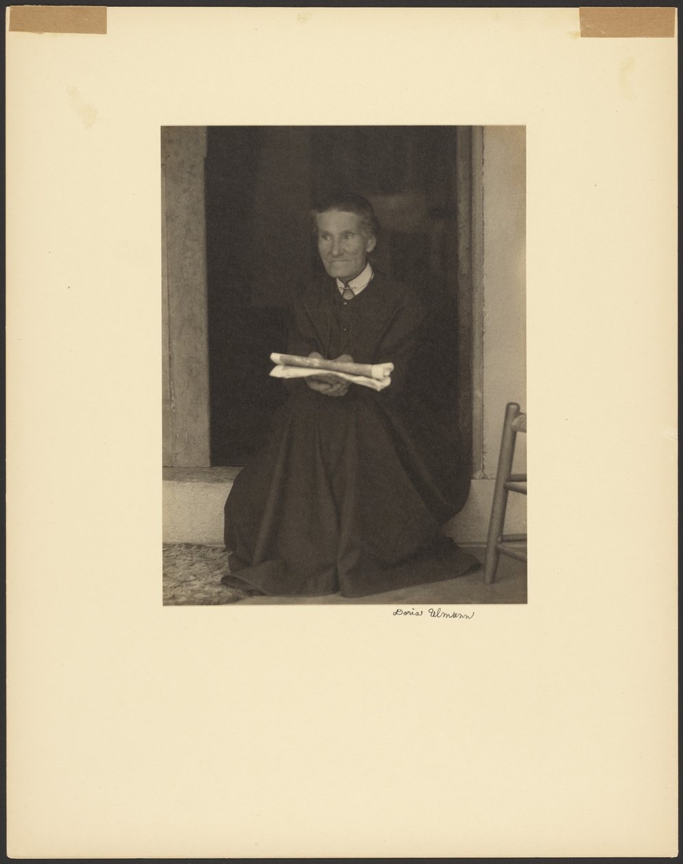 Rahibe Sarah, Shaker Yerleşimi, Mt. Lebanon, New York by Doris Ulmann