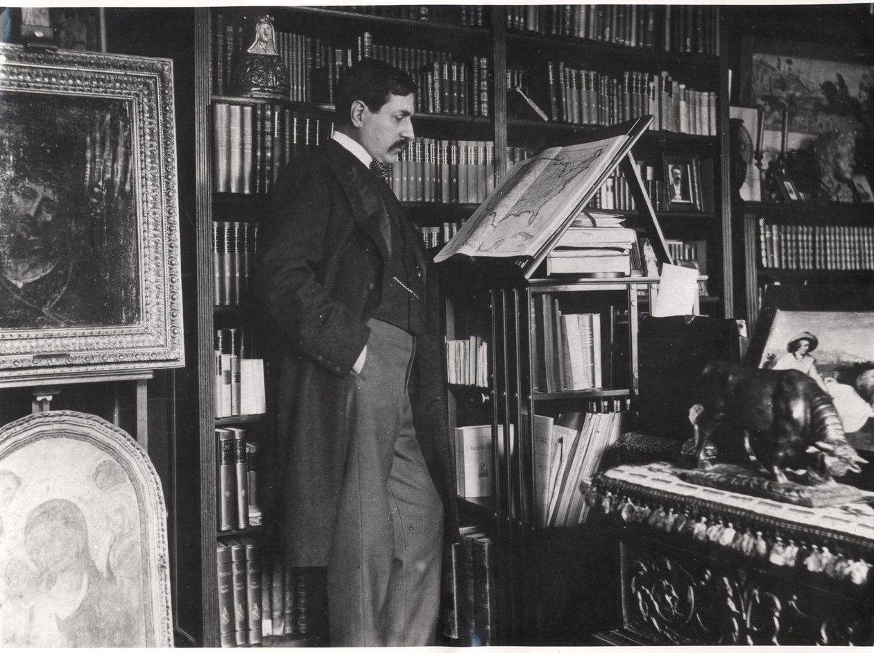 Maurice Barres (1862-1923) by Dornac