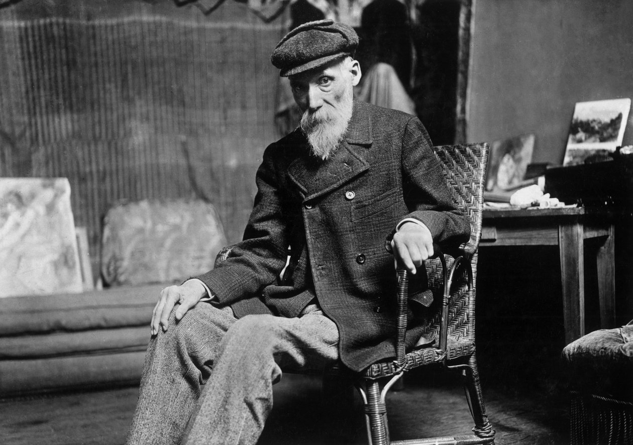 Auguste Renoir (1841-1919), Fransız ressam, Cagnes-on-Mer
