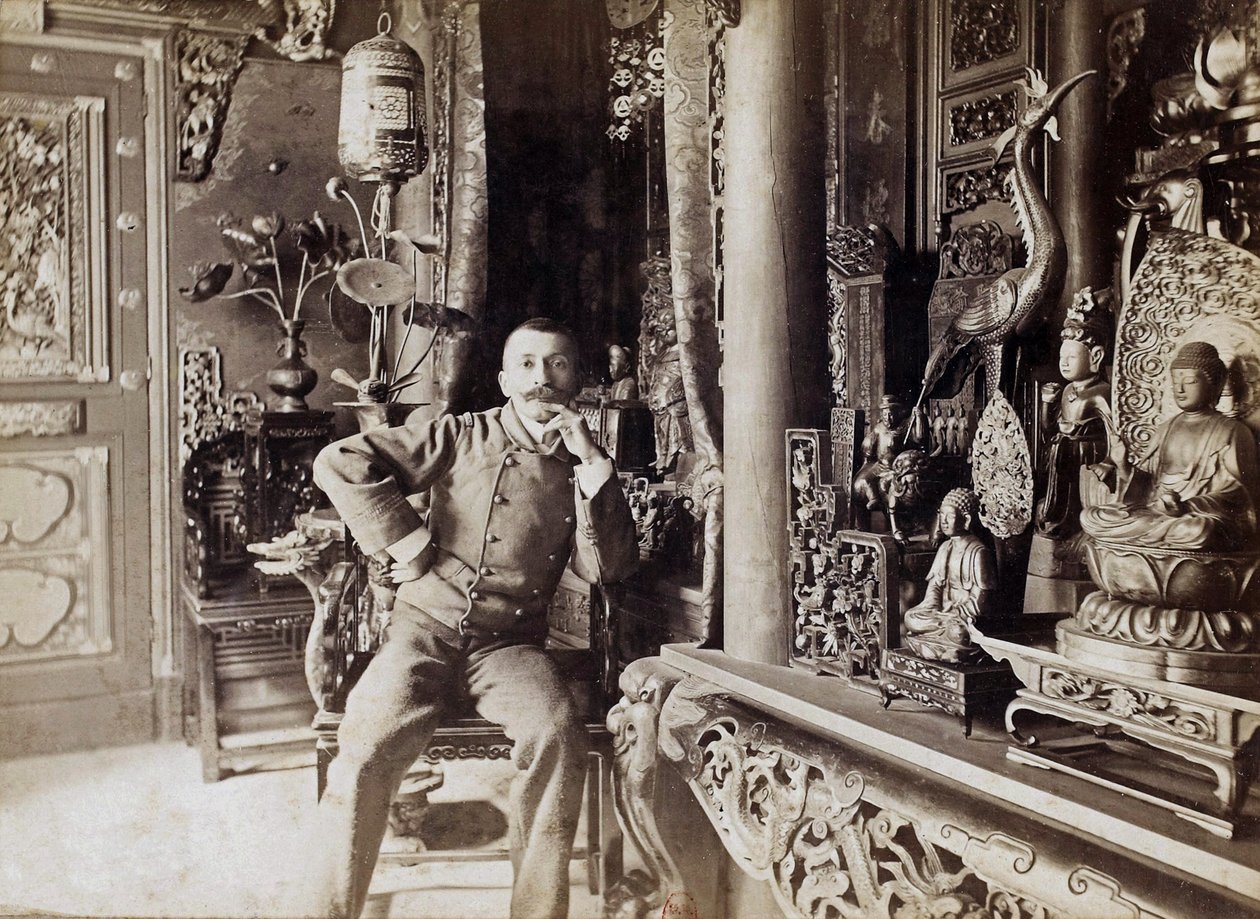 Pierre Loti (1850-1923) Fransız yazar, burada, Rochefort