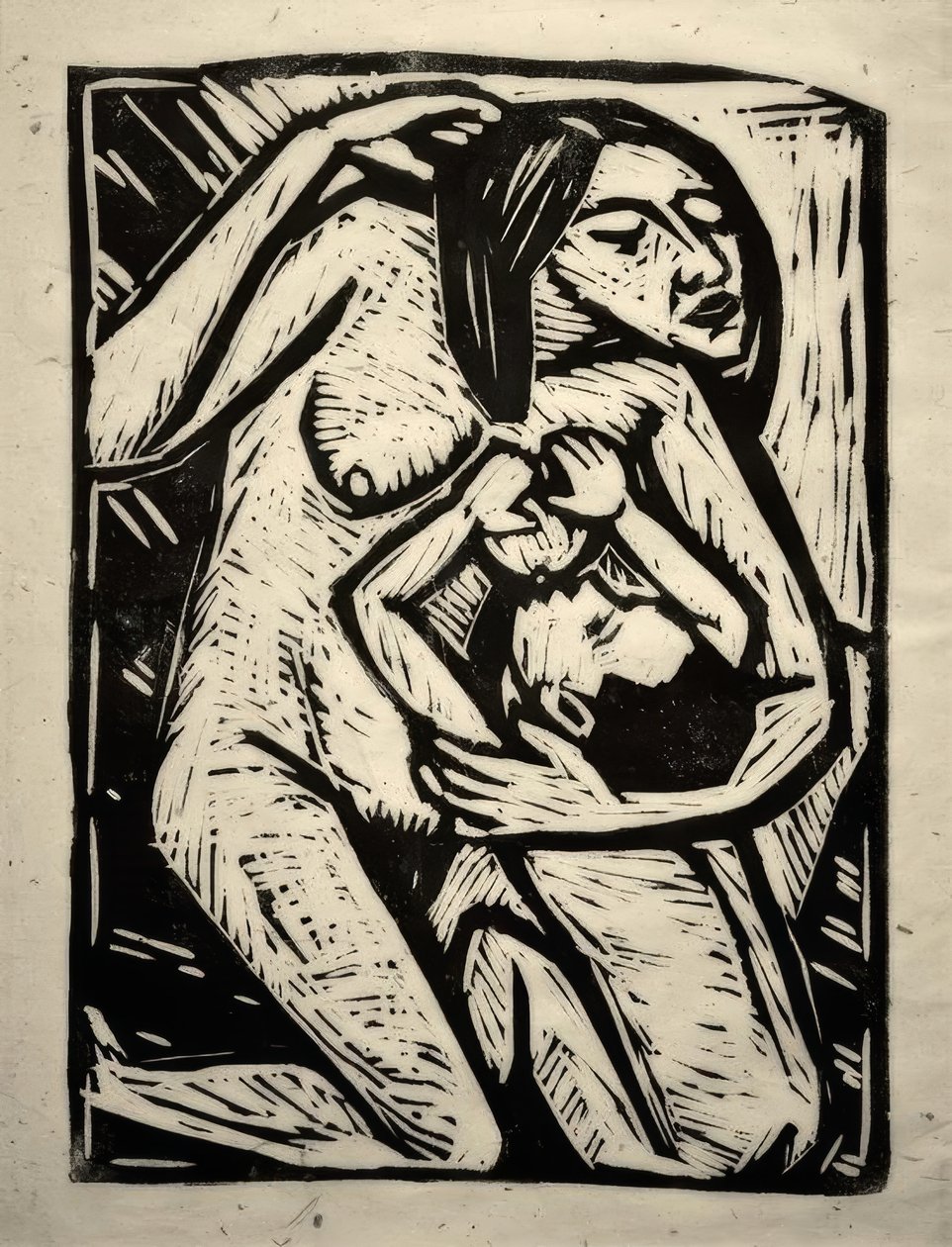 anne ve Çocuk by Dorothea Mätzel Johannsen