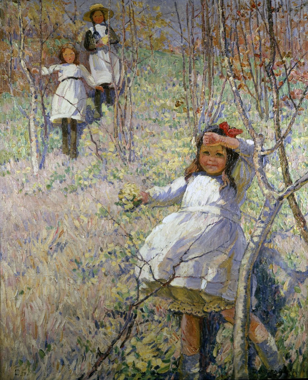 Çuha Çiçeği Toplama (tuval üzerine yağlıboya) by Dorothea Sharp