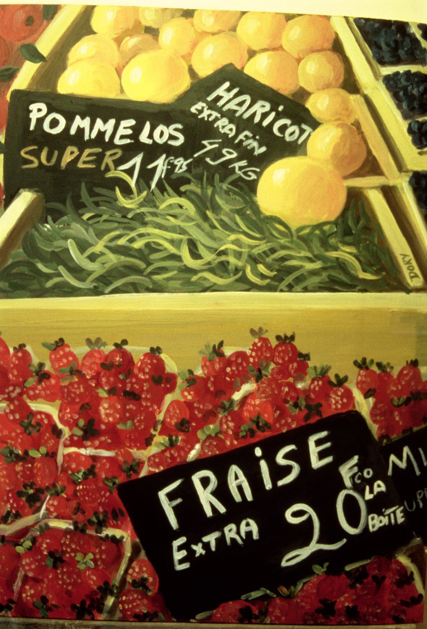 Fraise (panelde akrilik) by Dory Coffee