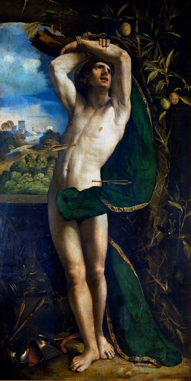 Aziz Sebastian by Dosso Dossi