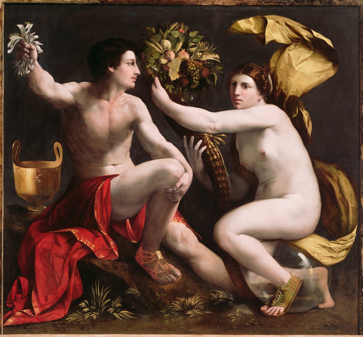 Servet Alegorisi by Dosso Dossi