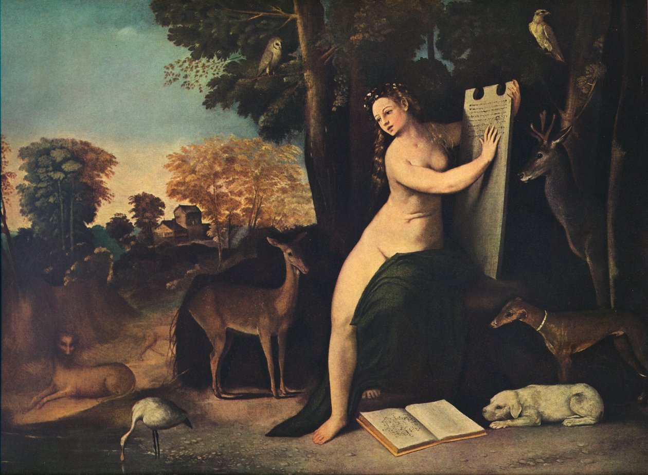 Bir Manzarada Circe ve Aşıkları, c1525 by Dosso Dossi