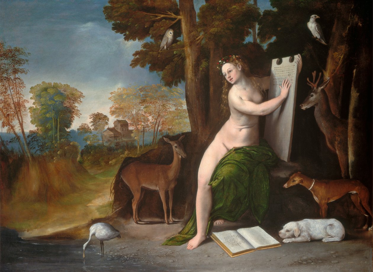 Bir Manzarada Circe ve Aşıkları, c. 1525. by Dosso Dossi