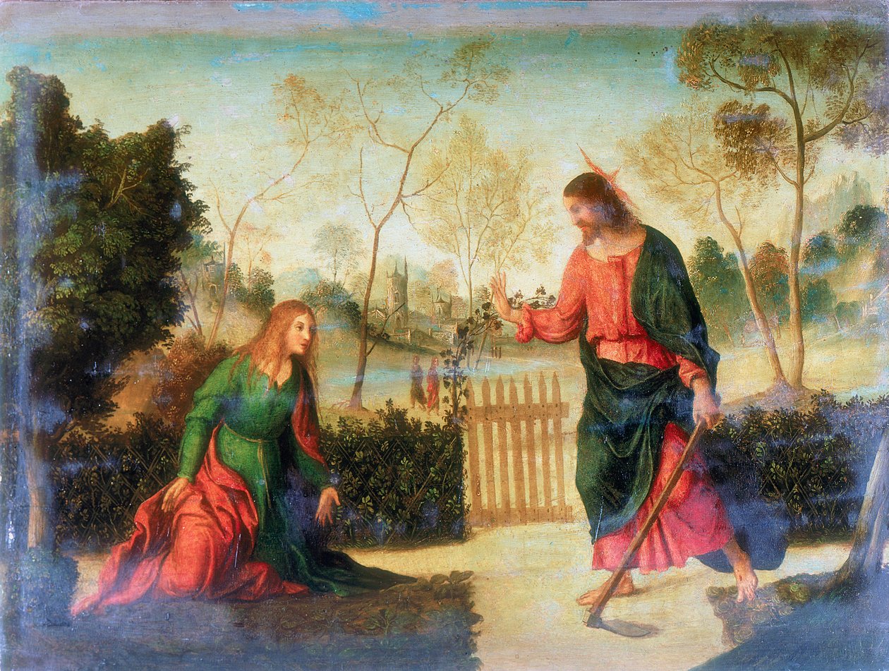 Noli Me Tangere, 16. yüzyılın başlarında by Dosso Dossi