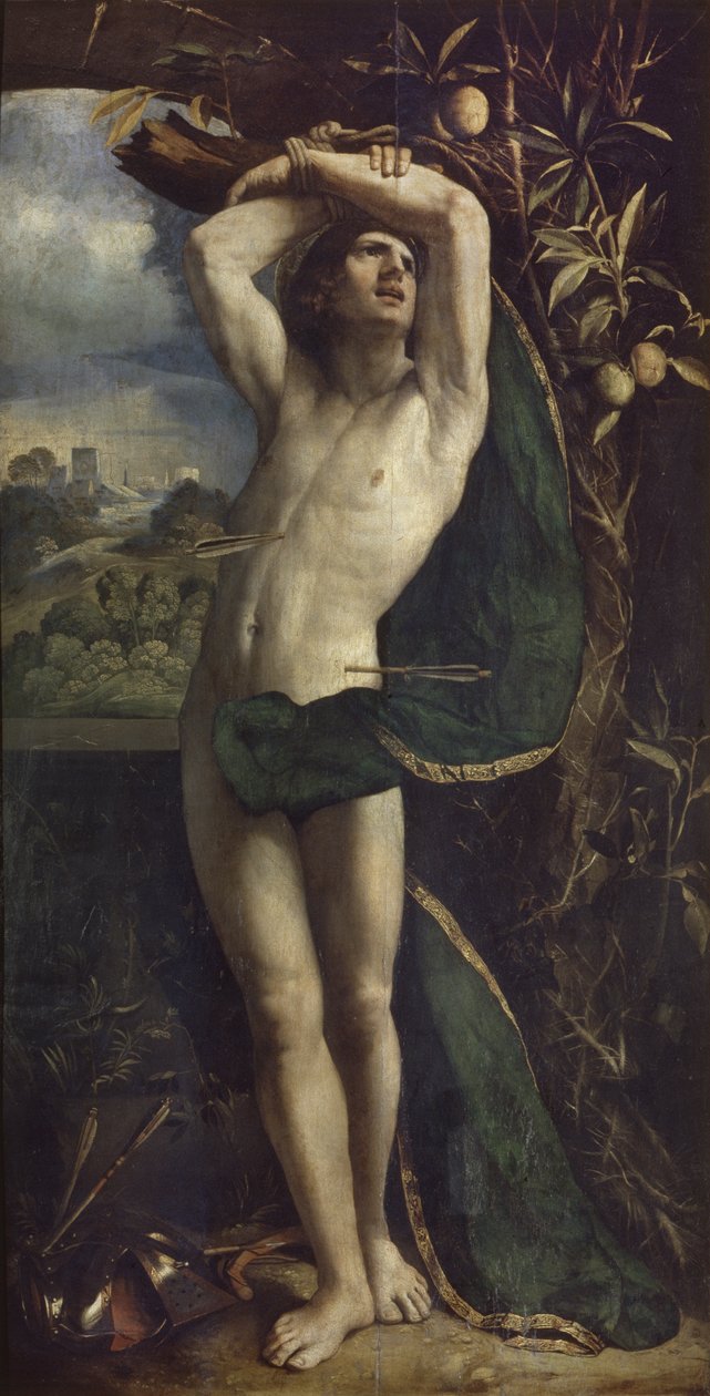 Aziz Sebastian by Dosso Dossi