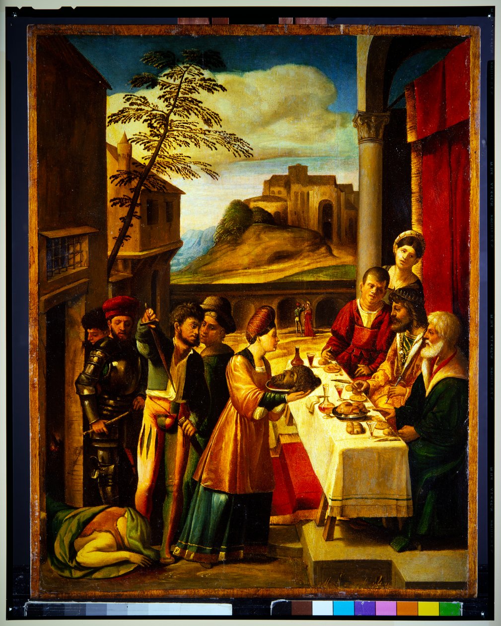 Vaftizci Yahya#39;nın Başıyla Salome (panel) by Dosso Dossi