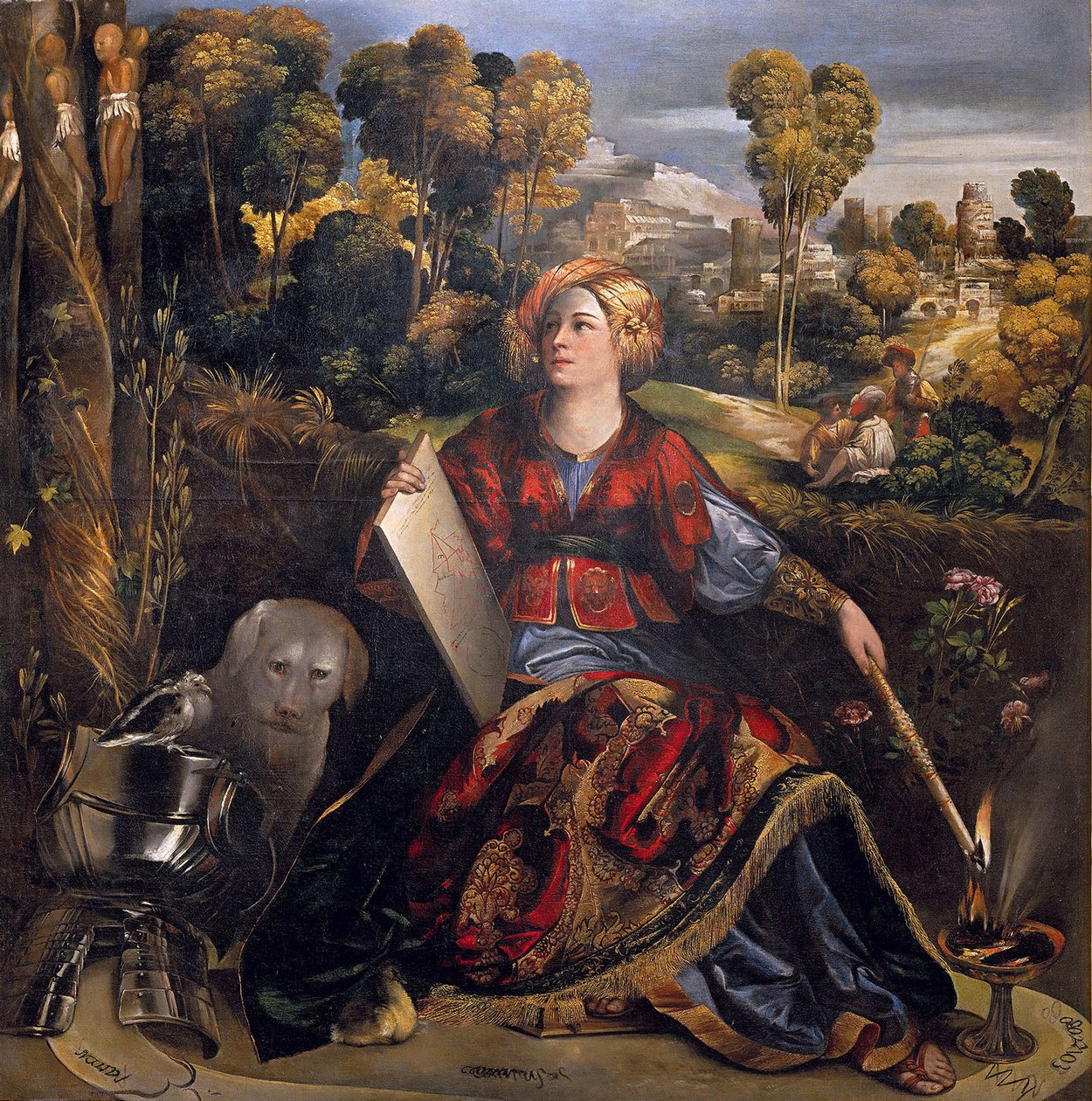 büyücü Melissa by Dosso Dossi