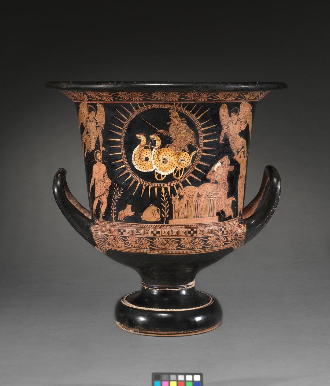 Kırmızı figürlü bir lekythos'tan detay by Douris