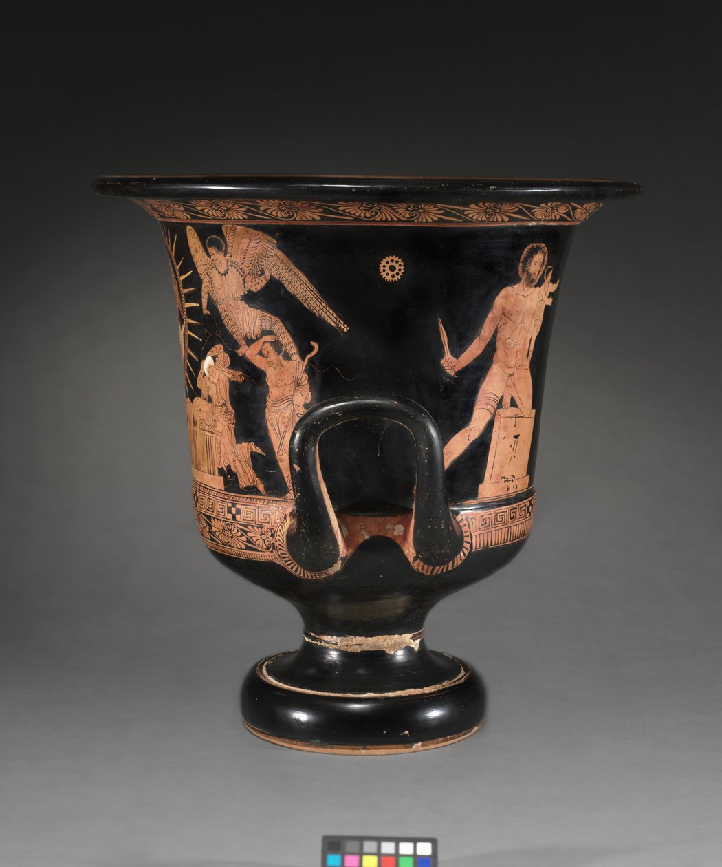 Kırmızı figürlü bir lekythos