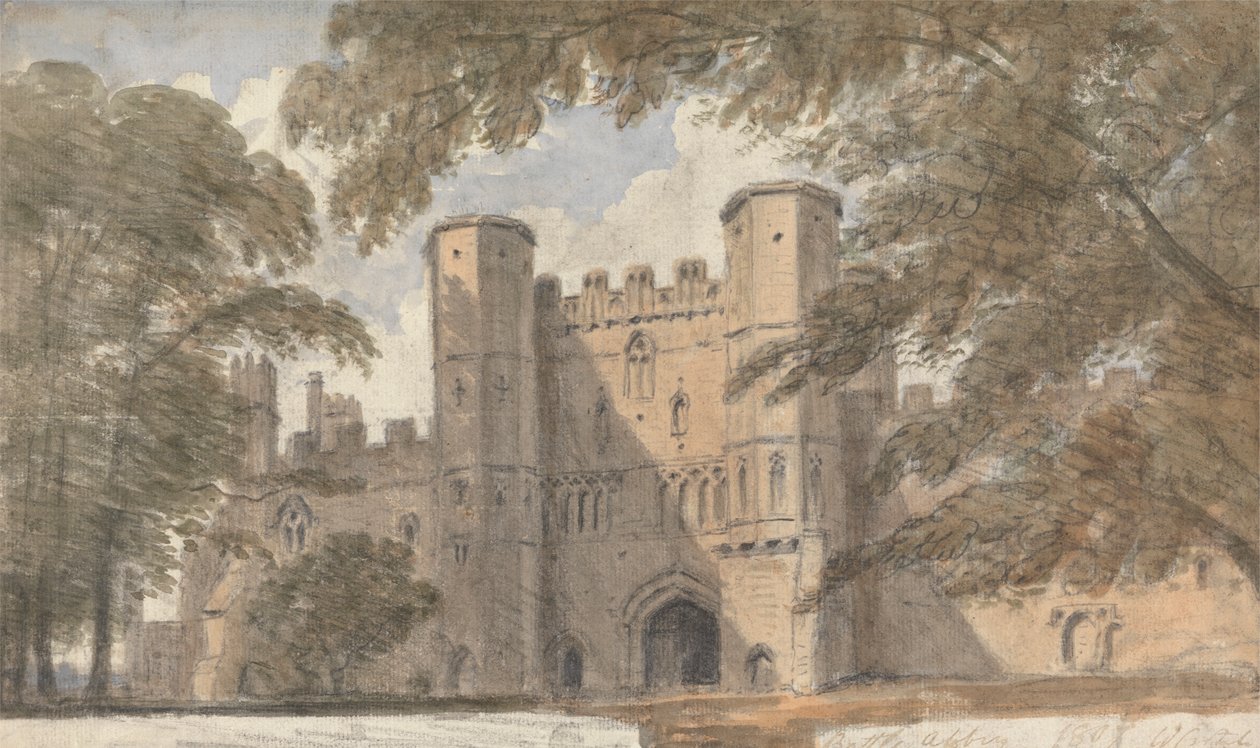 Battle Abbey, 8 Eylül 1807 by Dr. William Crotch