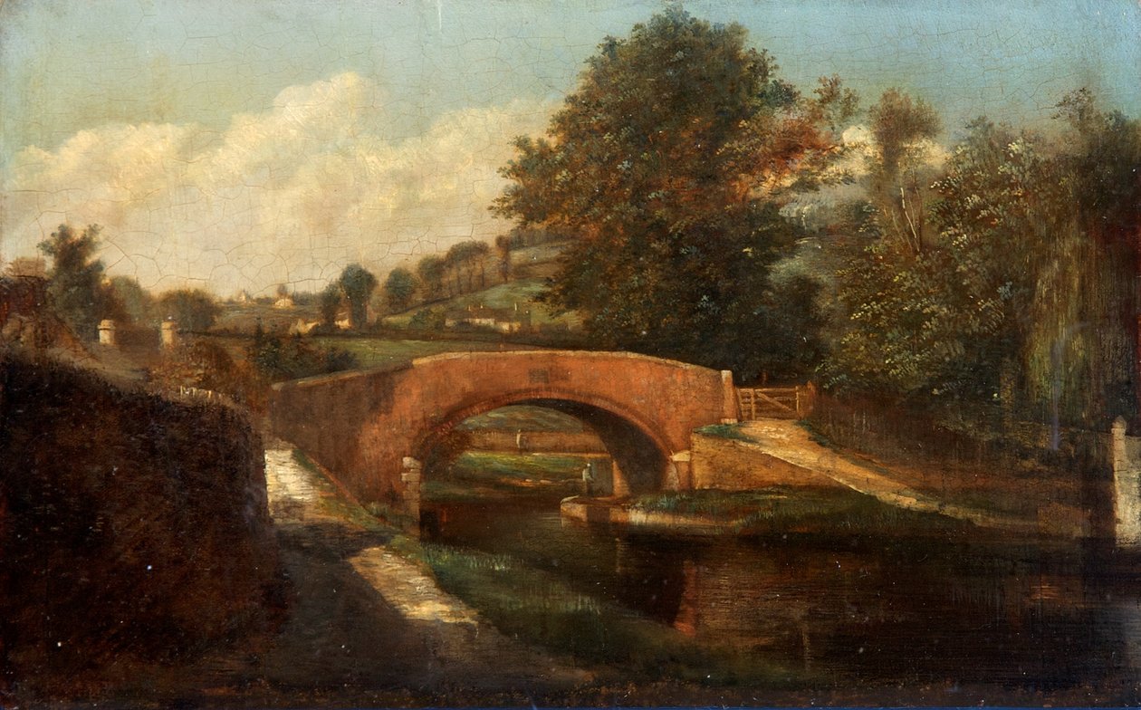 Kanal Köprüsü, Brimscombe, Gloucestershire by Désiré Delaplace Gérardin