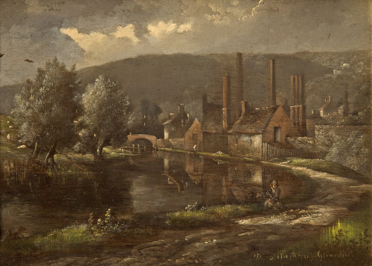 Keklik Boya Evi, Bowbridge, Stroud, Gloucestershire by Désiré Delaplace Gérardin