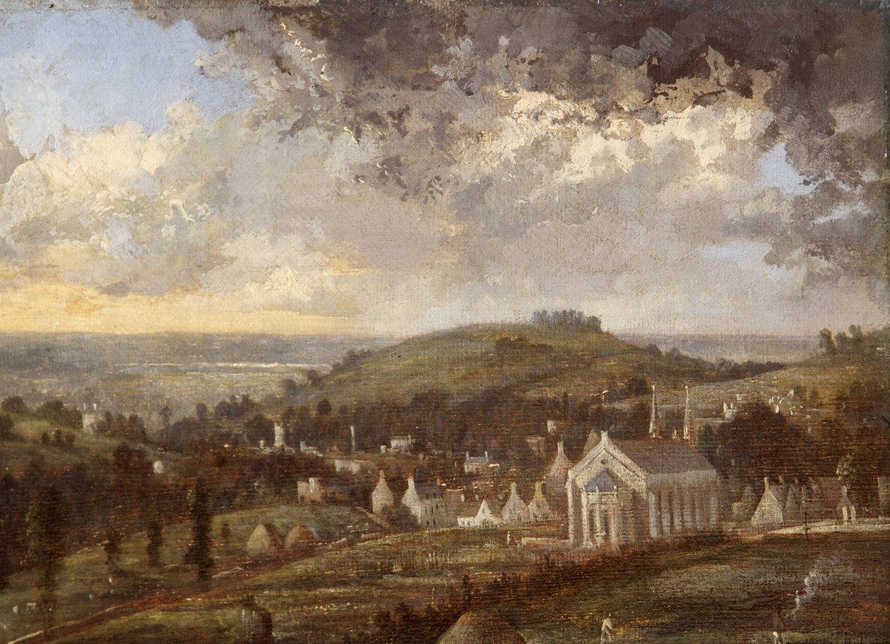 Stroud ve Severn, Gloucestershire by Désiré Delaplace Gérardin