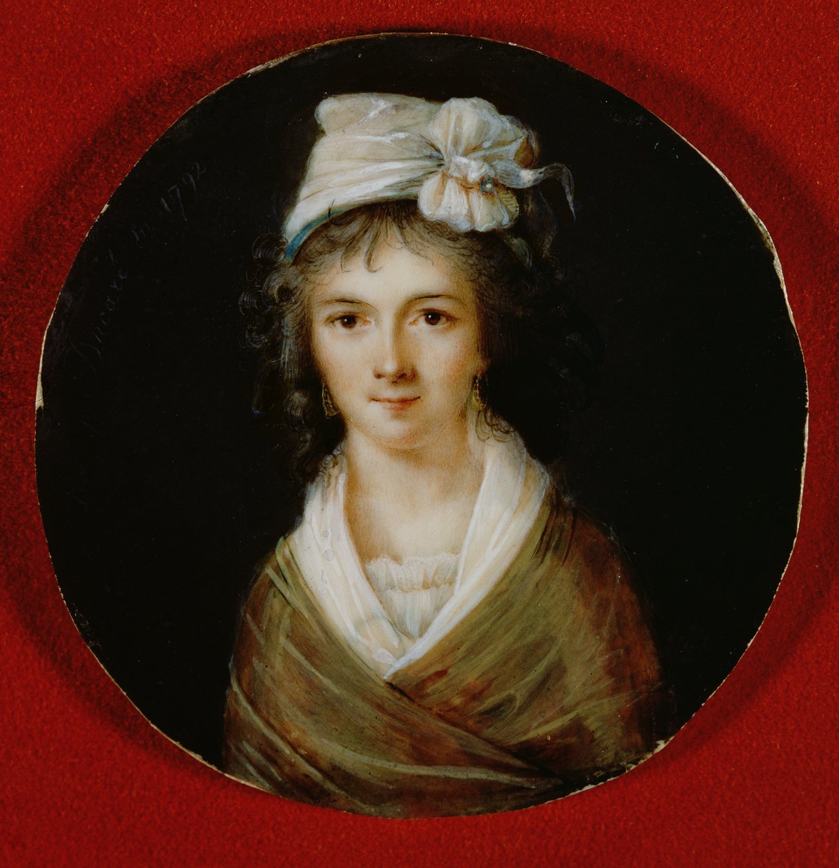 Portre minyatürü, Claire Lacombe