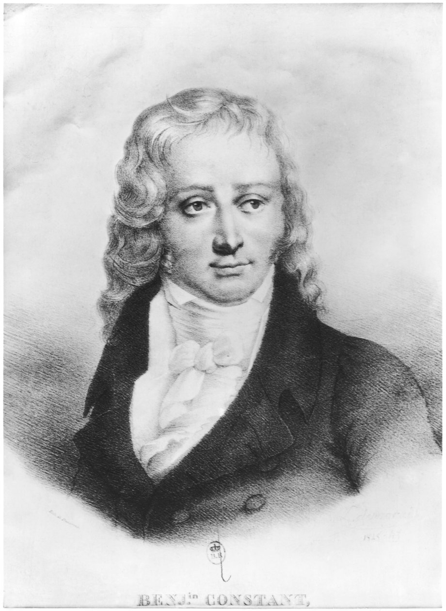 Henri Benjamin Constant de Rebecque (1767-1830) by Ducarme
