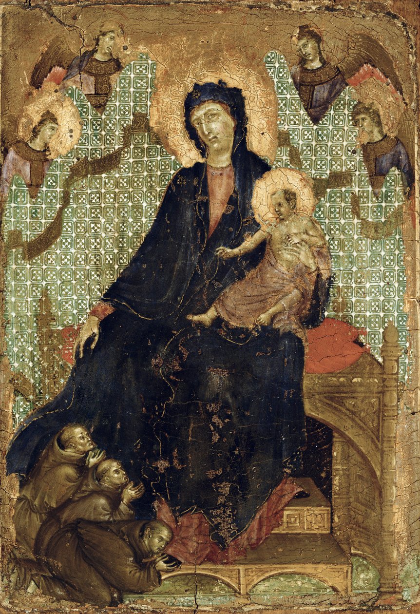 Fransiskenlerin Bakiresi, c.1300 by Duccio di Buoninsegna
