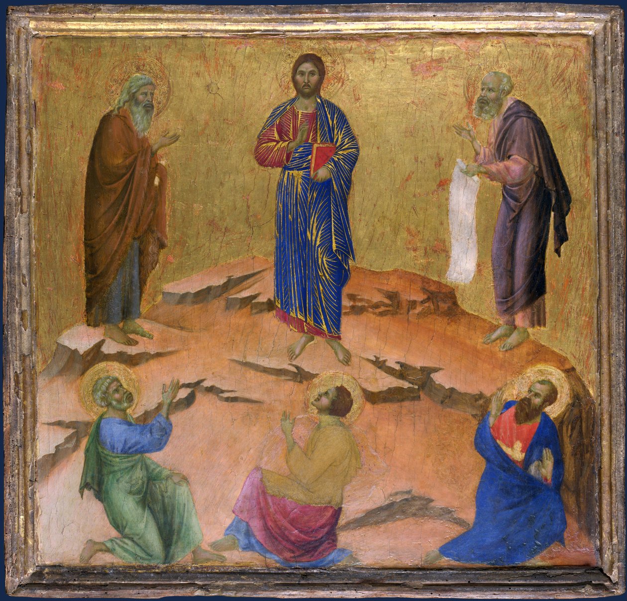 Başkalaşım by Duccio di Buoninsegna