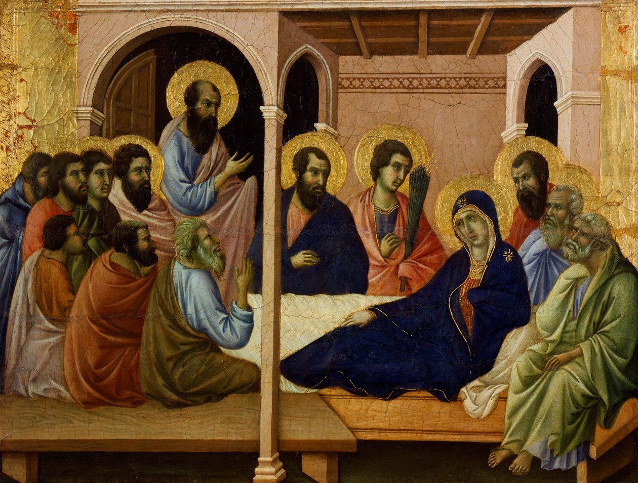 Havarilerden ayrılan Bakire, Siena Katedrali