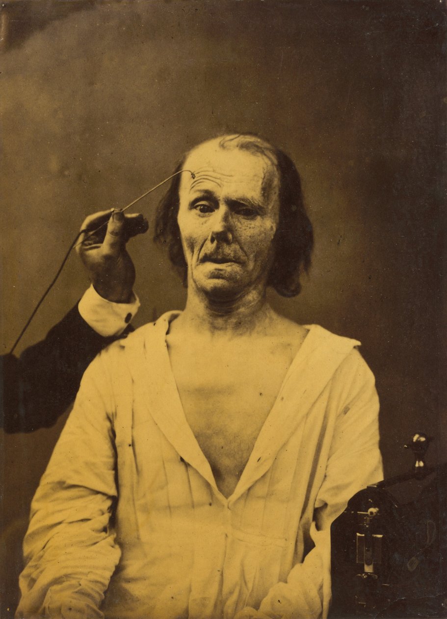 Gevşek bir yüz solda, Derin dikkat sağda, 1854-1856, 1862