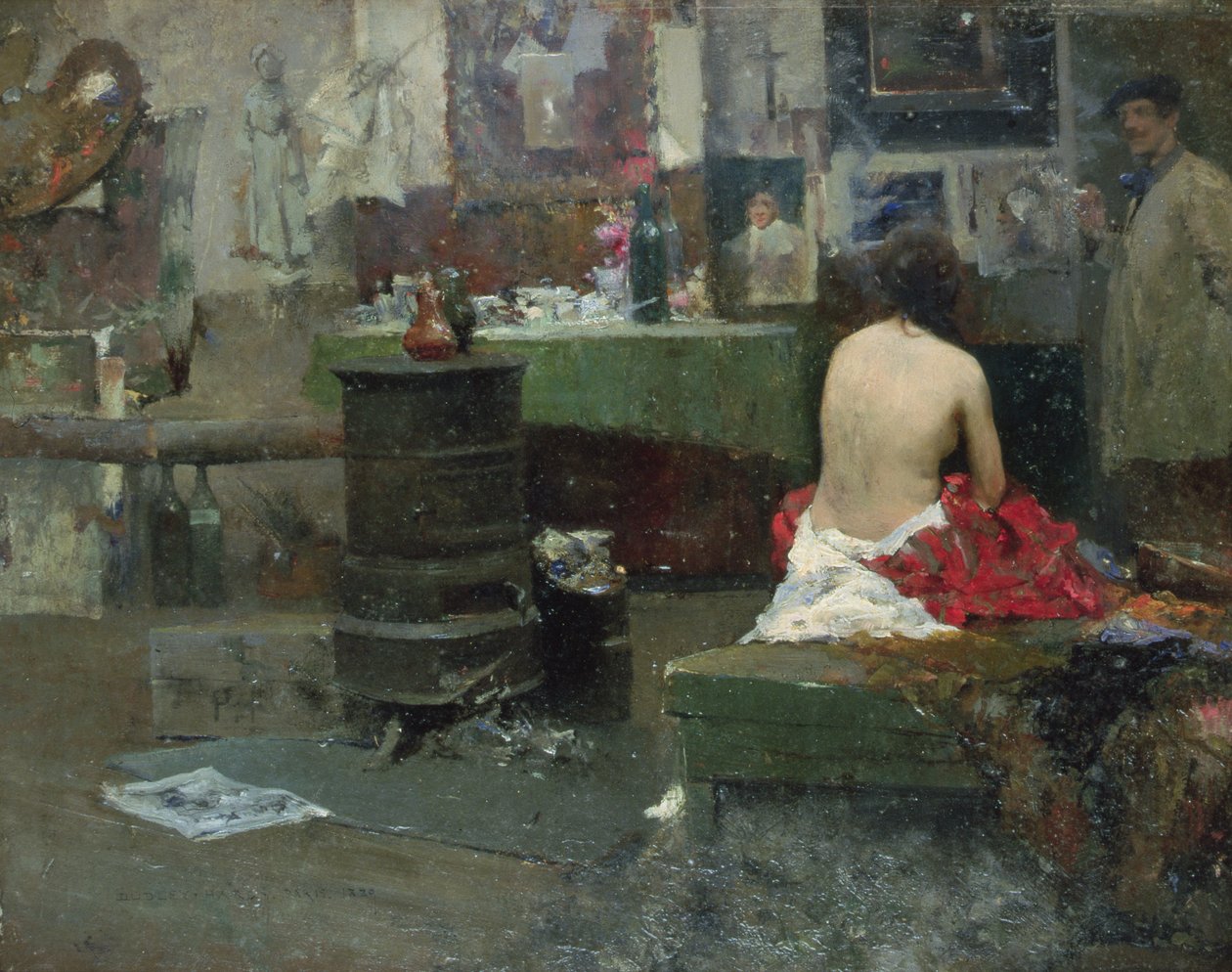 Boş Anlar, 1889 by Dudley Hardy