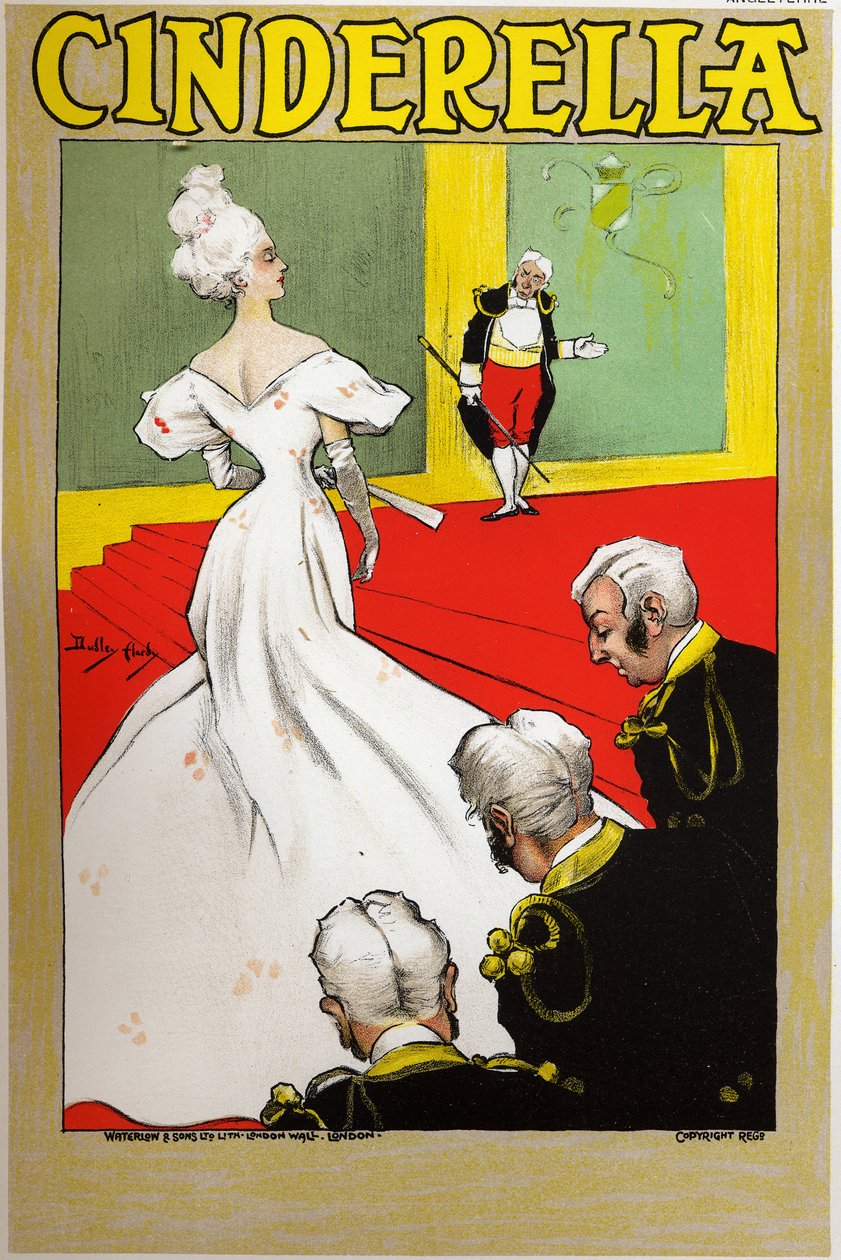 Edebiyat. Peri masalları. Kül kedisi. Dudley Hardy