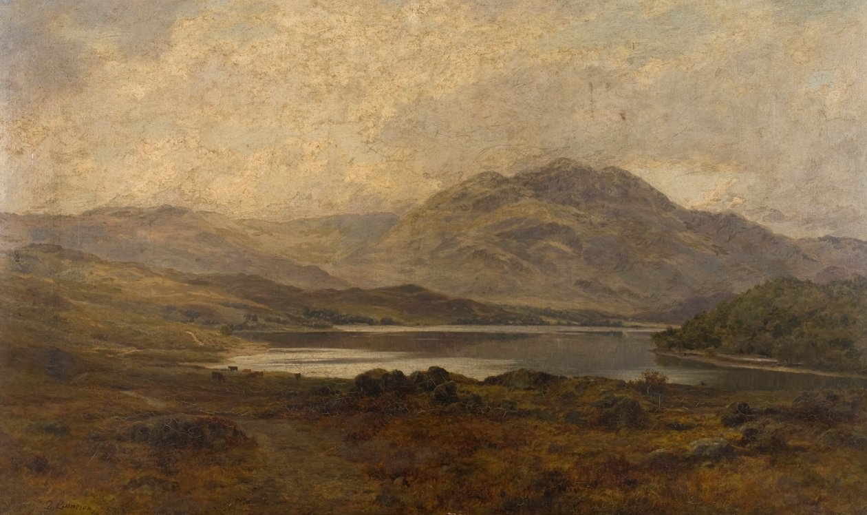 Loch Achray & Ben Mekanı by Duncan Cameron