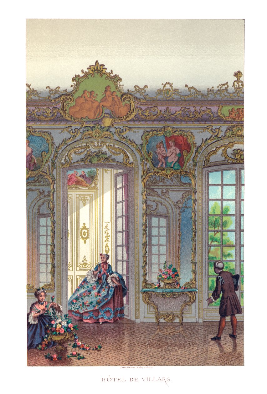 Otel De Villars, 1885 by Durin