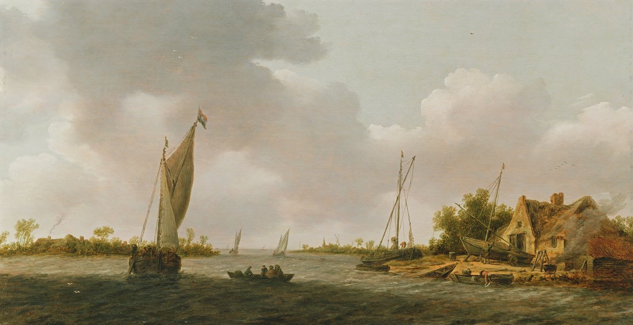 Haliçteki Tekneler by Dutch School