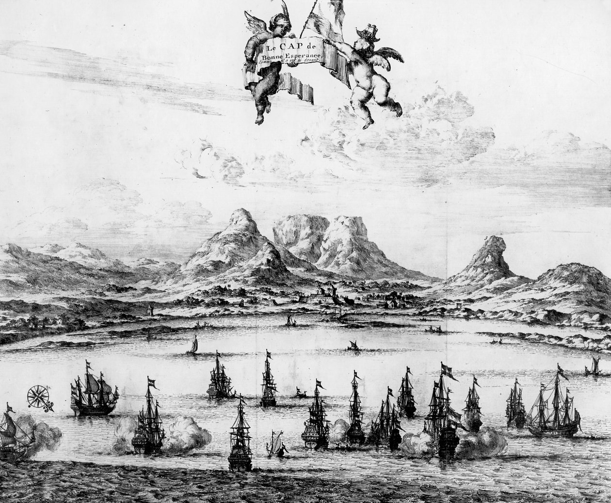 Cap de Bonne Esperance, 1727 by Dutch School