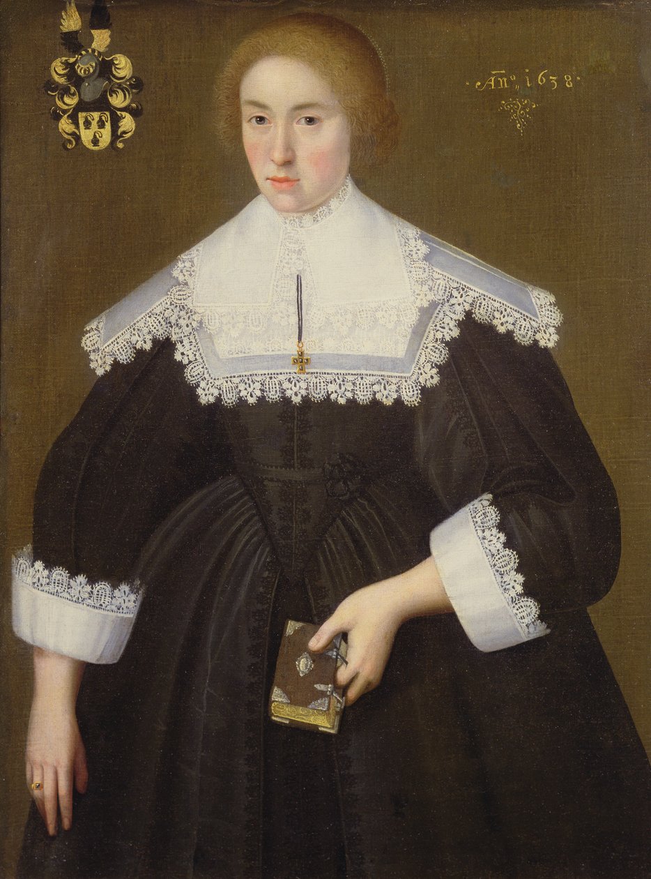 Bir Hanımefendinin Portresi, 1638 by Dutch School