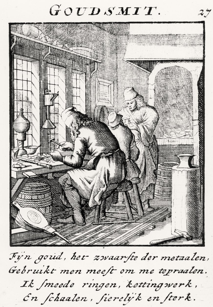 Kuyumcu, 1718 by Dutch School