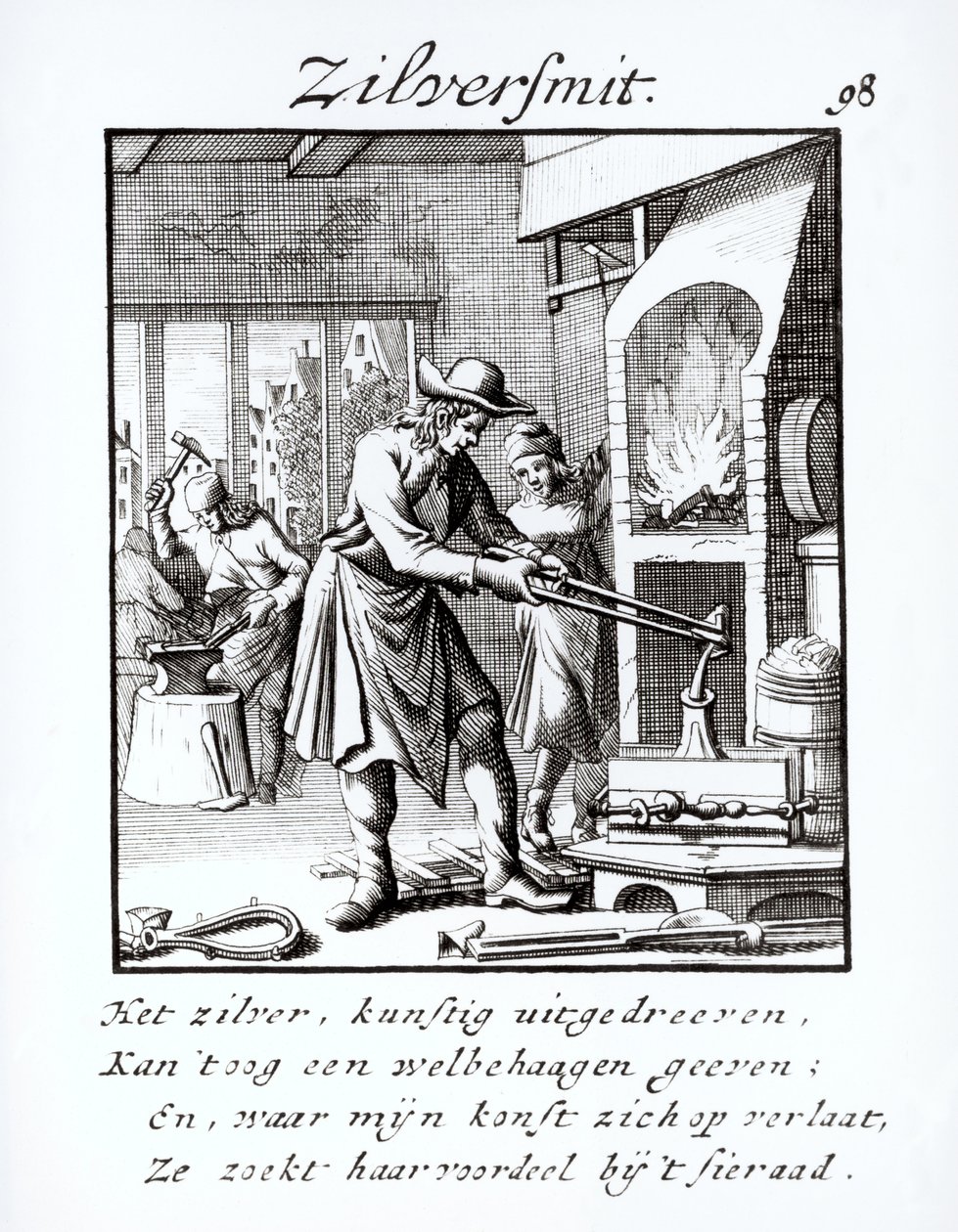 Gümüşçü, 1718 by Dutch School