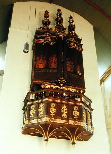Organın görünümü, 1637 by Dutch School