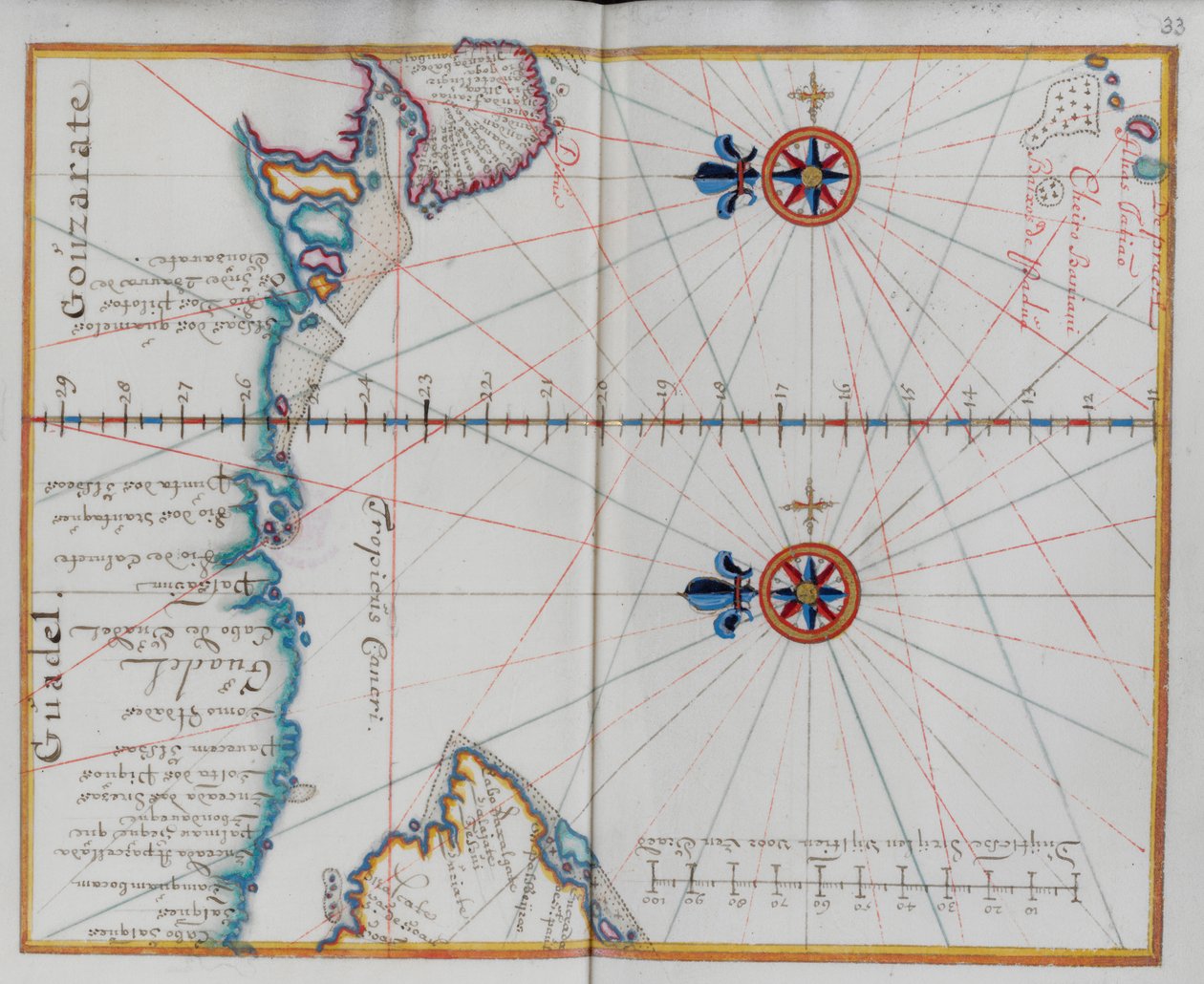 Arabistan: Arap Denizi Haritası. by Dutch School