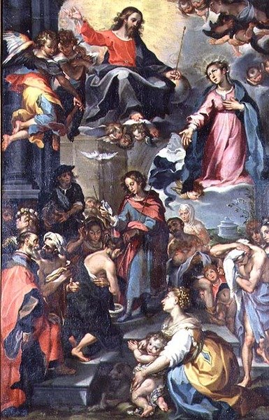 Barocci tarzında Mesih