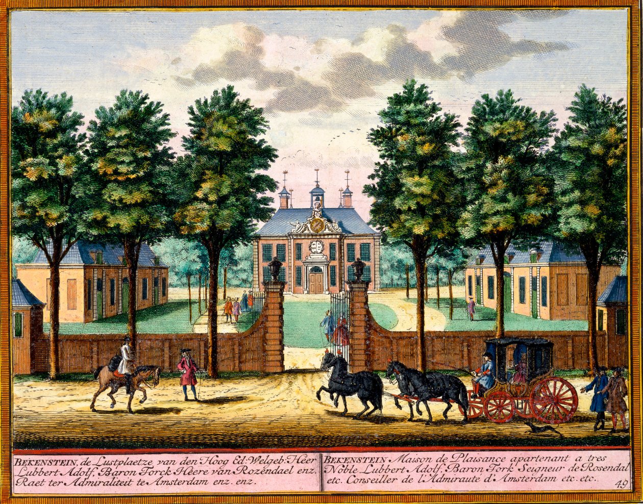 Hendrick de Leth ve Matthias Brouerius Van Nidek tarafından yazılan Het Zeganpralent Kennemerlant