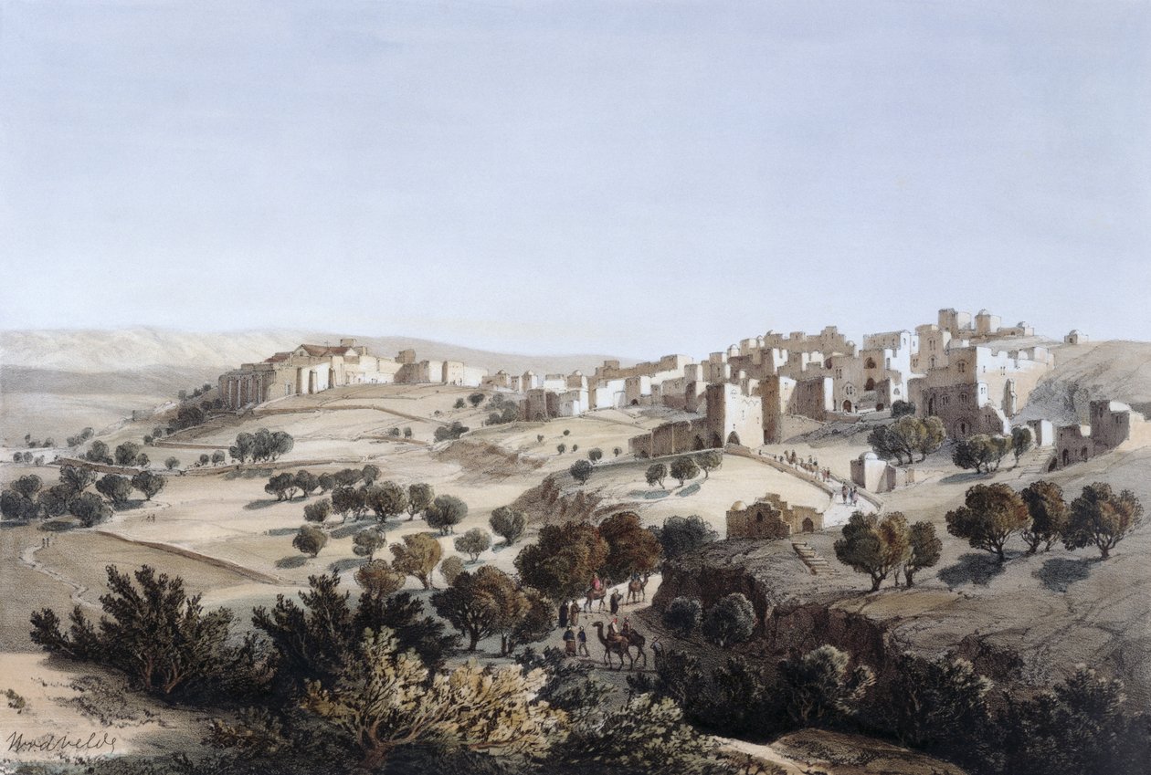 Bethlehem, Terry tarafından kazınmış by Dutch School