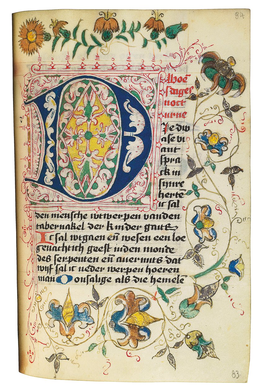Hollandaca, Aşağı Rheinland, Emmerich, Cleves, c.1480