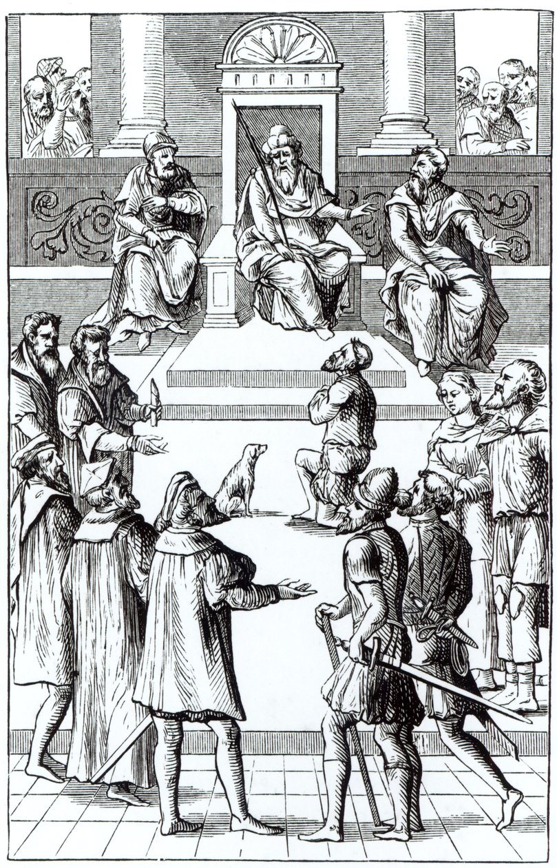 Joos de Damhouder (1507-81) tarafından yayınlanan Praxis Rerum Criminalium